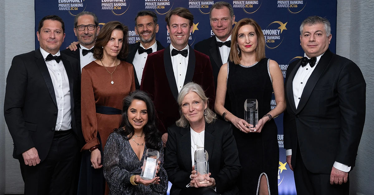 Lombard Odier named best boutique private bank across multiple regions at the 2026 Euromoney Awards
