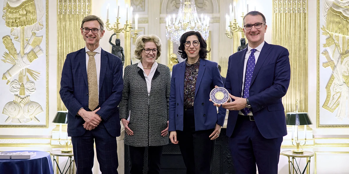 Swiss Fondation Philanthropia named "Grand Mécène de la Culture française"