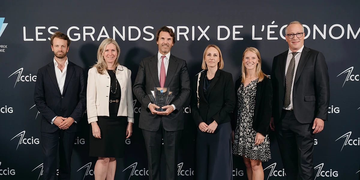 Lombard Odier receives the 2026 Geneva Economy Award