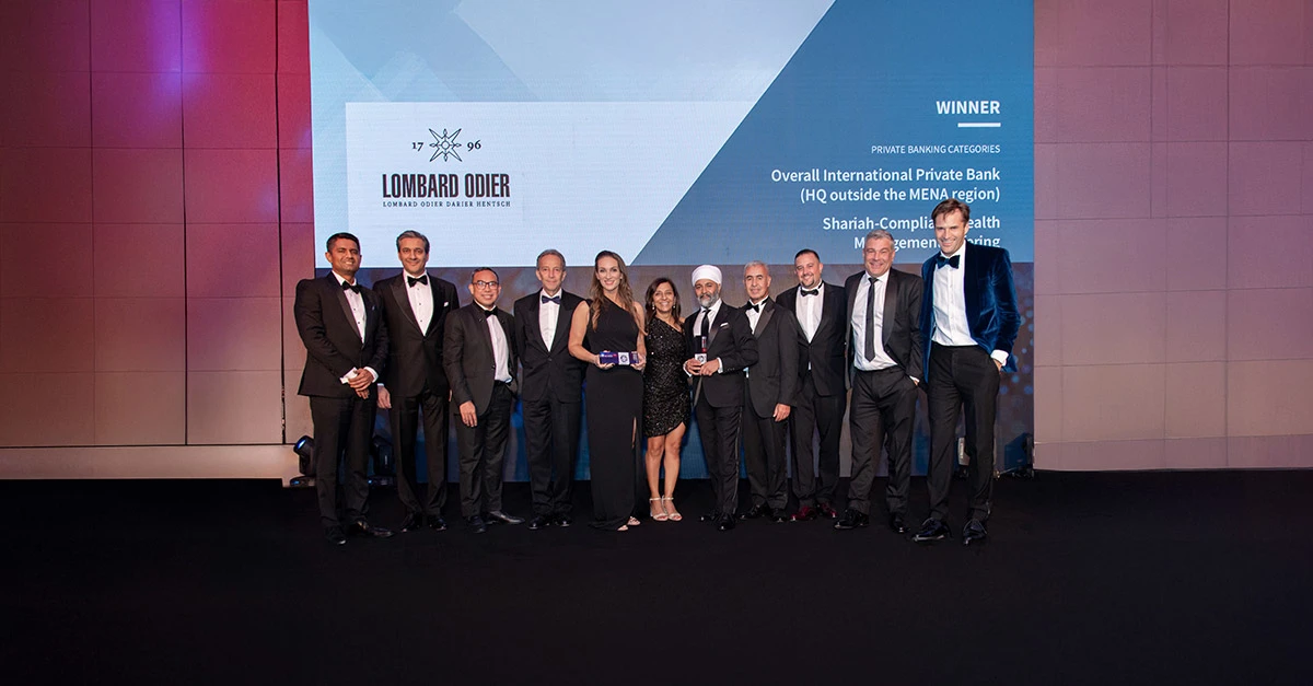 Lombard Odier wins two awards at the WealthBriefing MENA Awards 2024