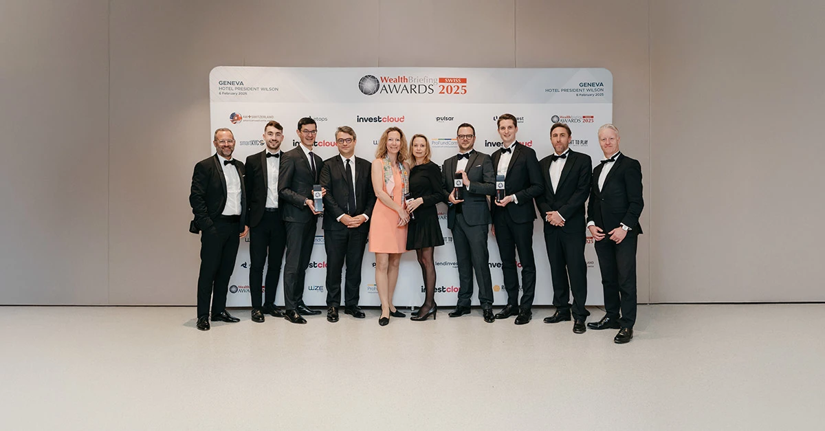 Lombard Odier recognised as Best Domestic Private Bank for the ninth time at the WealthBriefing Swiss Awards 2025